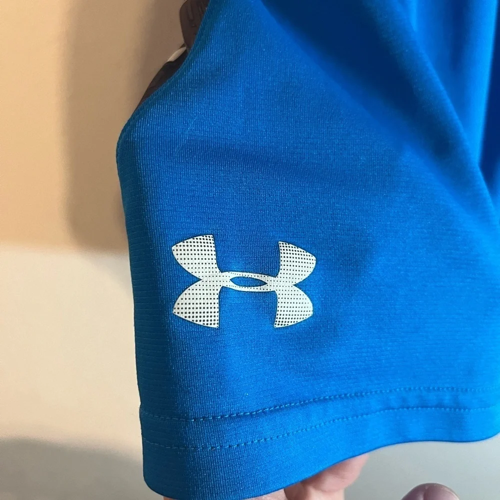 Under Armour Blue Athletic Shorts Size M